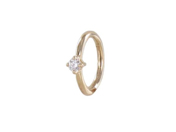 We Piercing Ring - Délicate Brillant