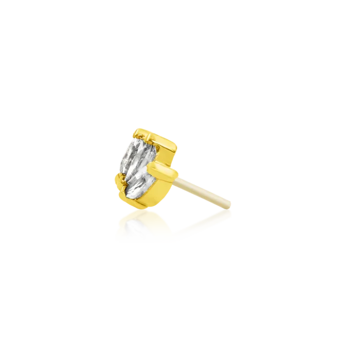 Junipurr Aufsatz - Triple Marquise CZ – Bild 2